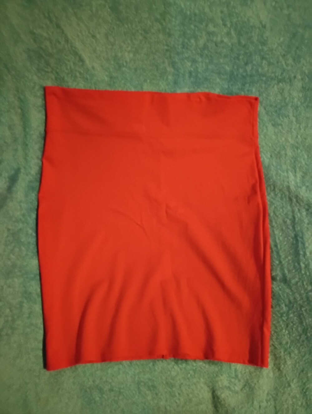 Plus Size 3X Red Pencil Skirt